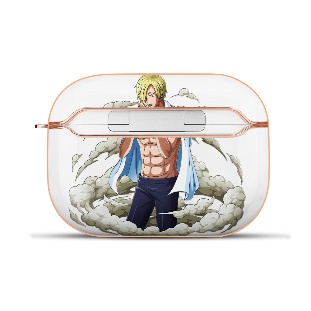 ワンピース サンジ ONE PIECE Sanji 【AirPods Pro用】ハードシェル保護ケース｜耐衝撃・防指紋・カラビナ付き商品仕様
