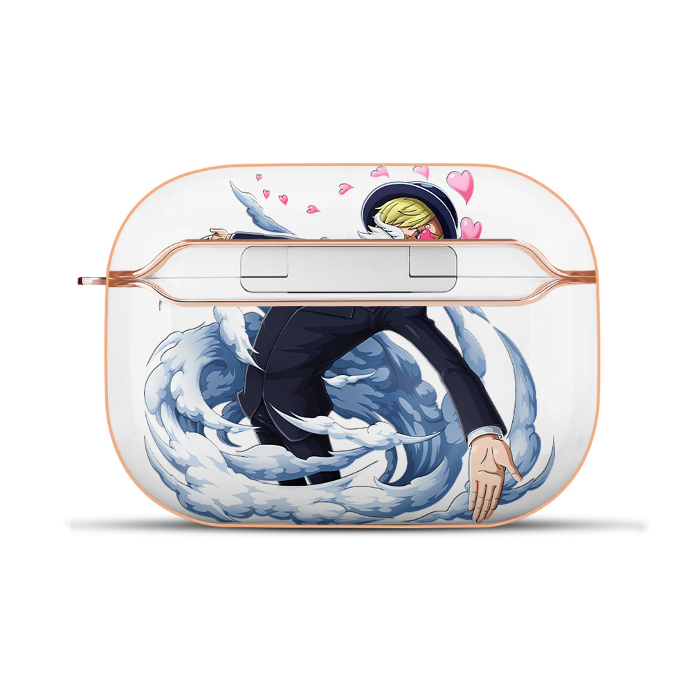 ワンピース サンジ ONE PIECE Sanji 【AirPods Pro用】ハードシェル保護ケース｜耐衝撃・防指紋・カラビナ付き商品仕様