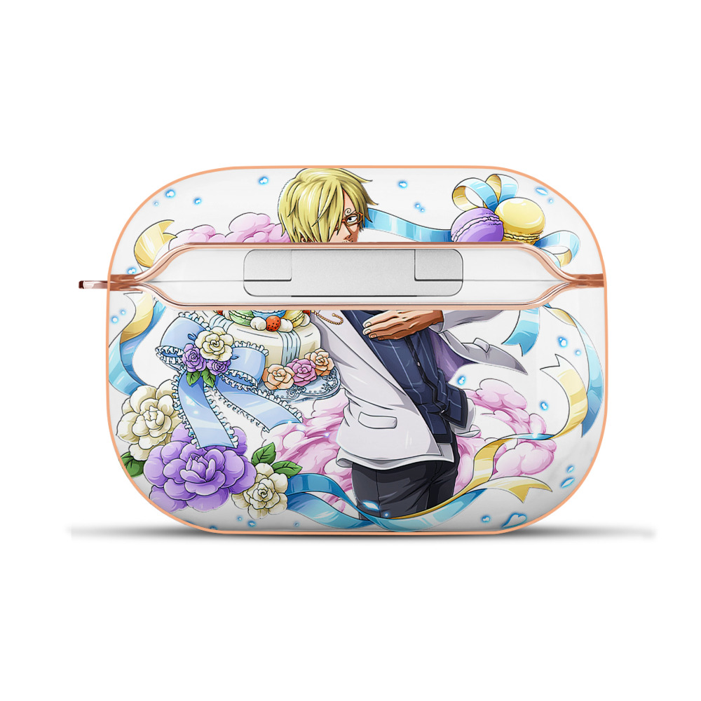 ワンピース サンジ ONE PIECE Sanji 【AirPods Pro用】ハードシェル保護ケース｜耐衝撃・防指紋・カラビナ付き商品仕様