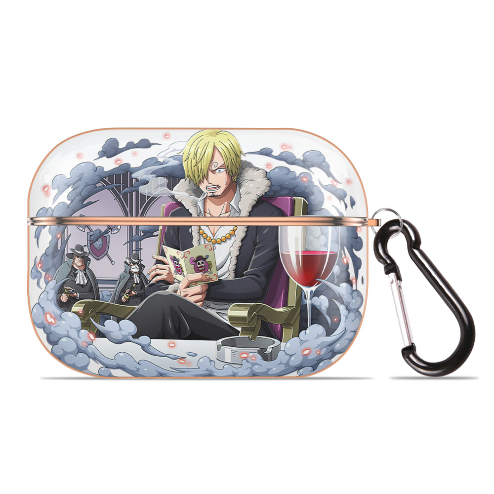 ワンピース サンジ ONE PIECE Sanji 【AirPods Pro用】ハードシェル保護ケース｜耐衝撃・防指紋・カラビナ付き商品仕様