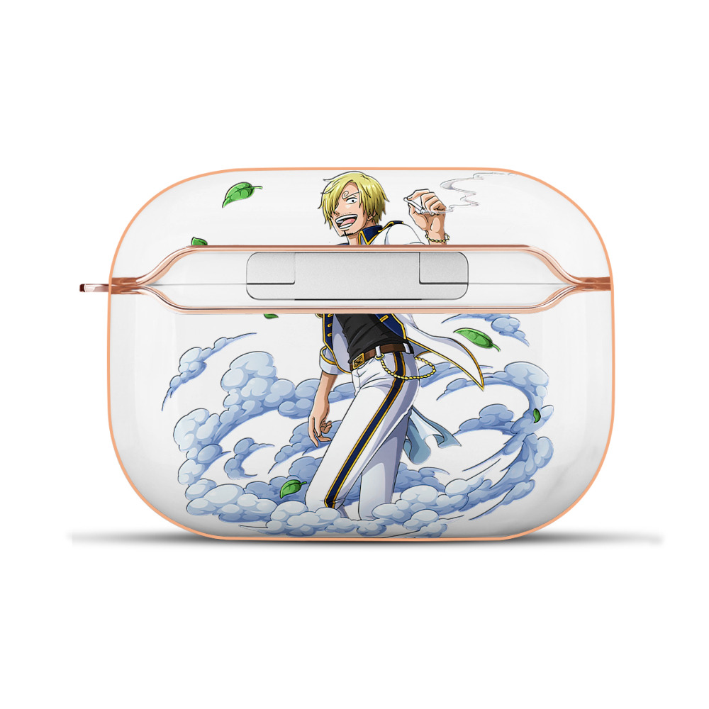 ワンピース サンジ ONE PIECE Sanji 【AirPods Pro用】ハードシェル保護ケース｜耐衝撃・防指紋・カラビナ付き商品仕様