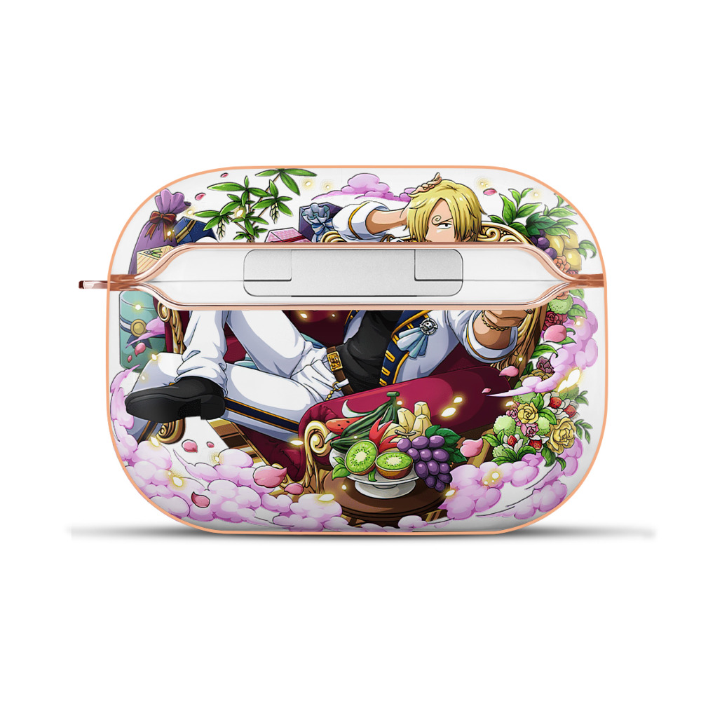 ワンピース サンジ ONE PIECE Sanji 【AirPods Pro用】ハードシェル保護ケース｜耐衝撃・防指紋・カラビナ付き商品仕様