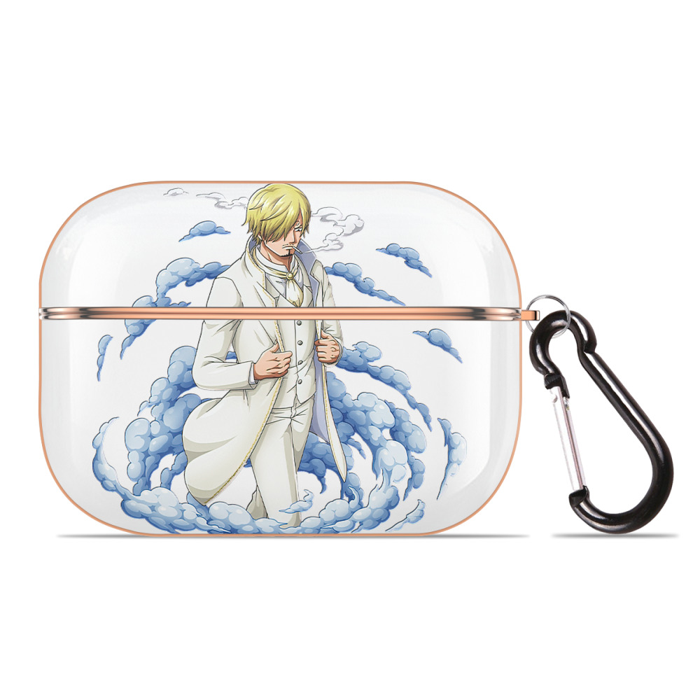 ワンピース サンジ ONE PIECE Sanji 【AirPods Pro用】ハードシェル保護ケース｜耐衝撃・防指紋・カラビナ付き商品仕様