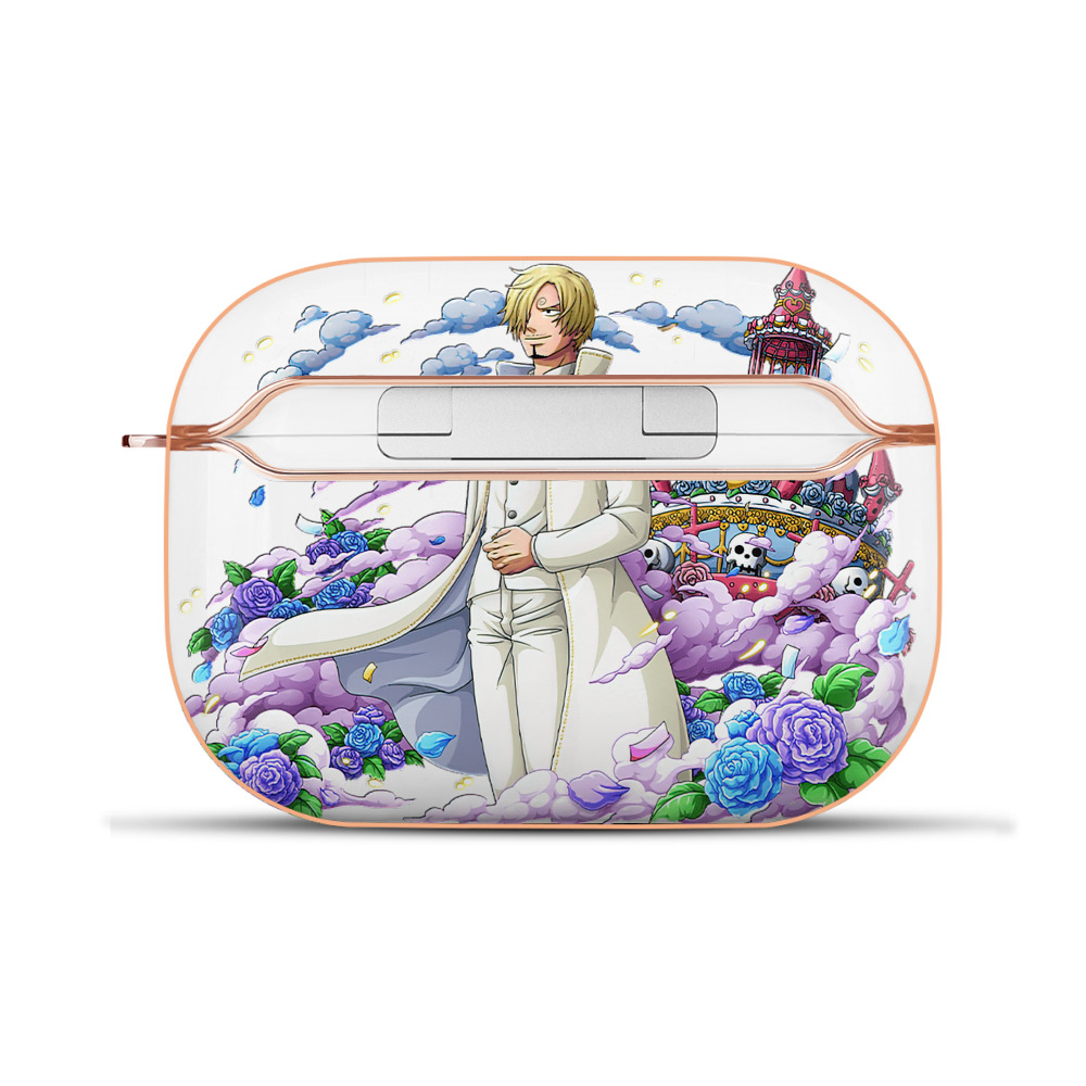 ワンピース サンジ ONE PIECE Sanji 【AirPods Pro用】ハードシェル保護ケース｜耐衝撃・防指紋・カラビナ付き商品仕様
