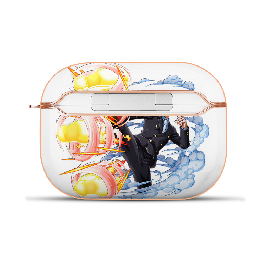 ワンピース サンジ ONE PIECE Sanji 【AirPods Pro用】ハードシェル保護ケース｜耐衝撃・防指紋・カラビナ付き商品仕様