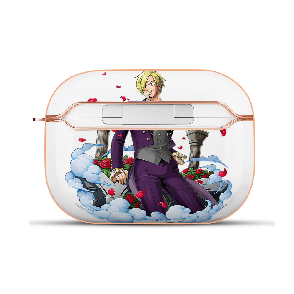 ワンピース サンジ ONE PIECE Sanji 【AirPods Pro用】ハードシェル保護ケース｜耐衝撃・防指紋・カラビナ付き商品仕様