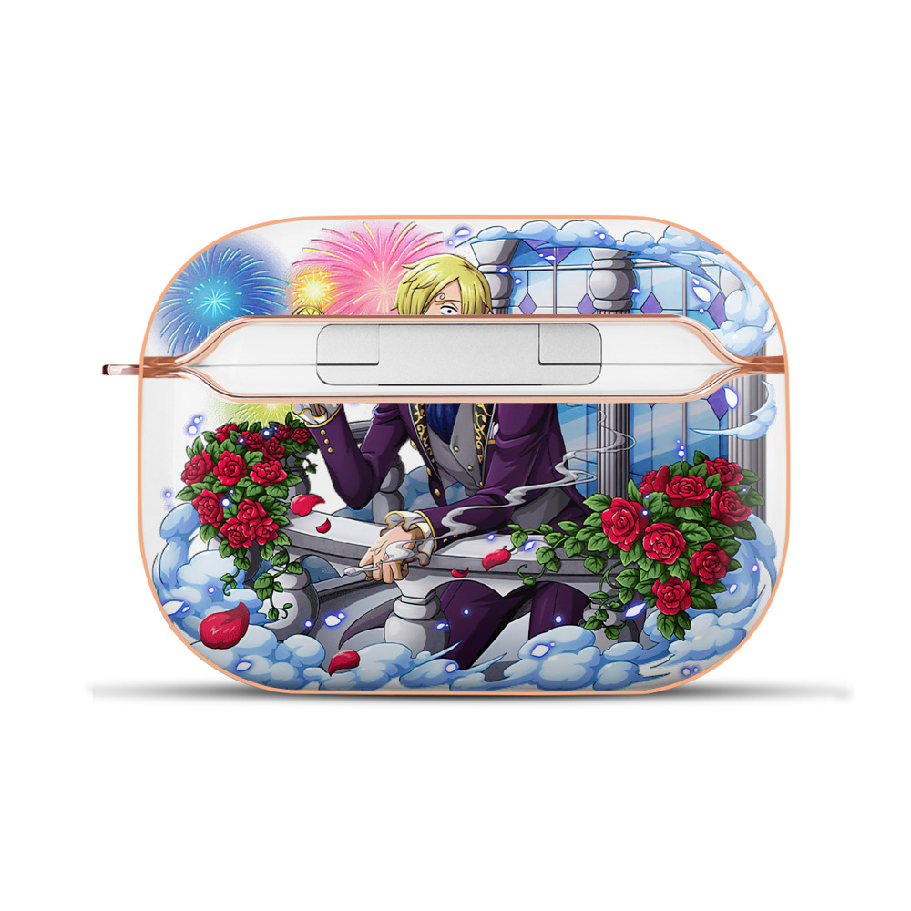 ワンピース サンジ ONE PIECE Sanji 【AirPods Pro用】ハードシェル保護ケース｜耐衝撃・防指紋・カラビナ付き商品仕様