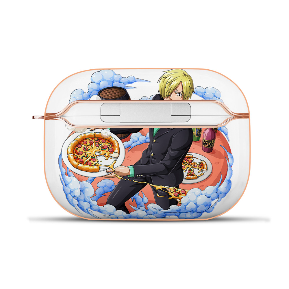 ワンピース サンジ ONE PIECE Sanji 【AirPods Pro用】ハードシェル保護ケース｜耐衝撃・防指紋・カラビナ付き商品仕様