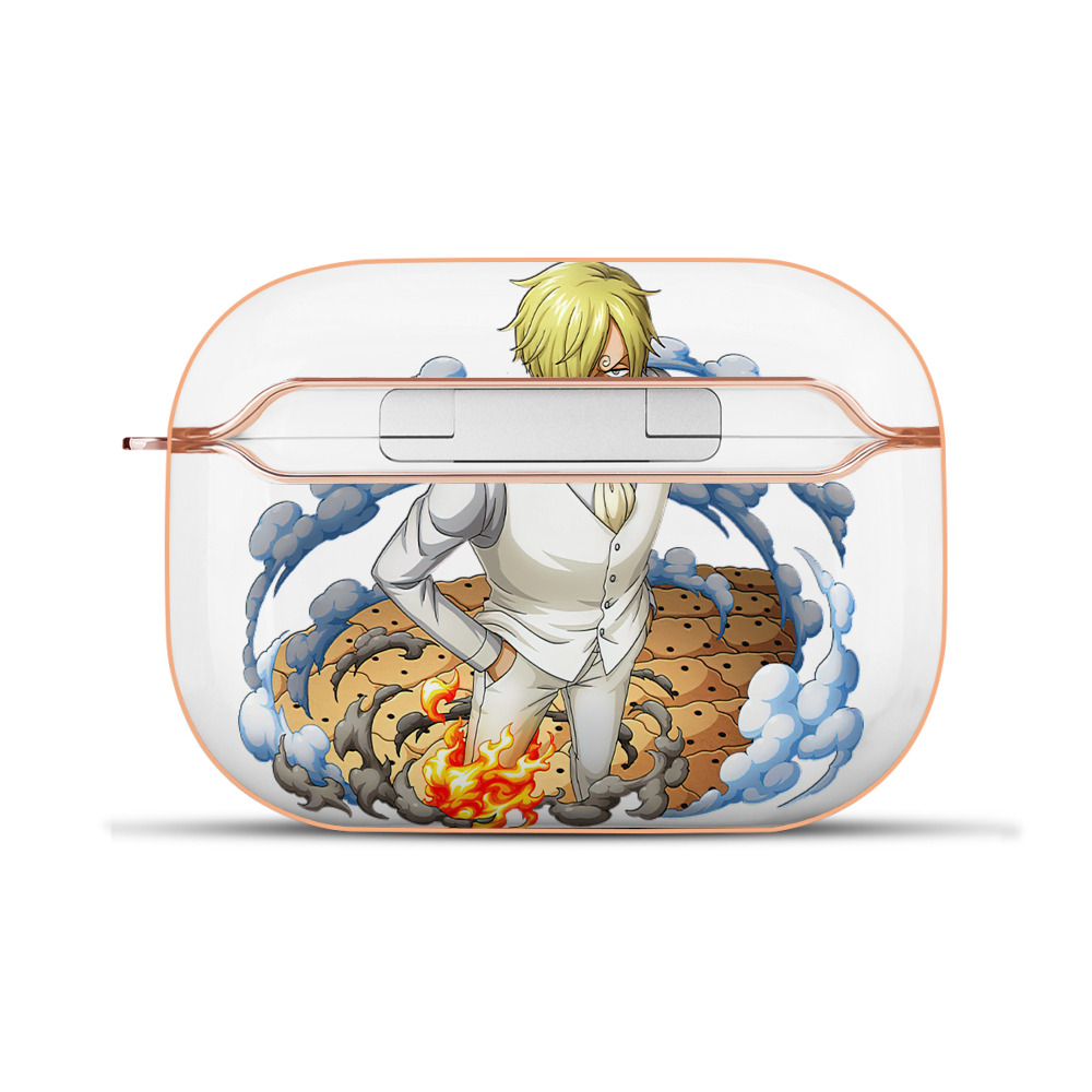 ワンピース サンジ ONE PIECE Sanji 【AirPods Pro用】ハードシェル保護ケース｜耐衝撃・防指紋・カラビナ付き商品仕様