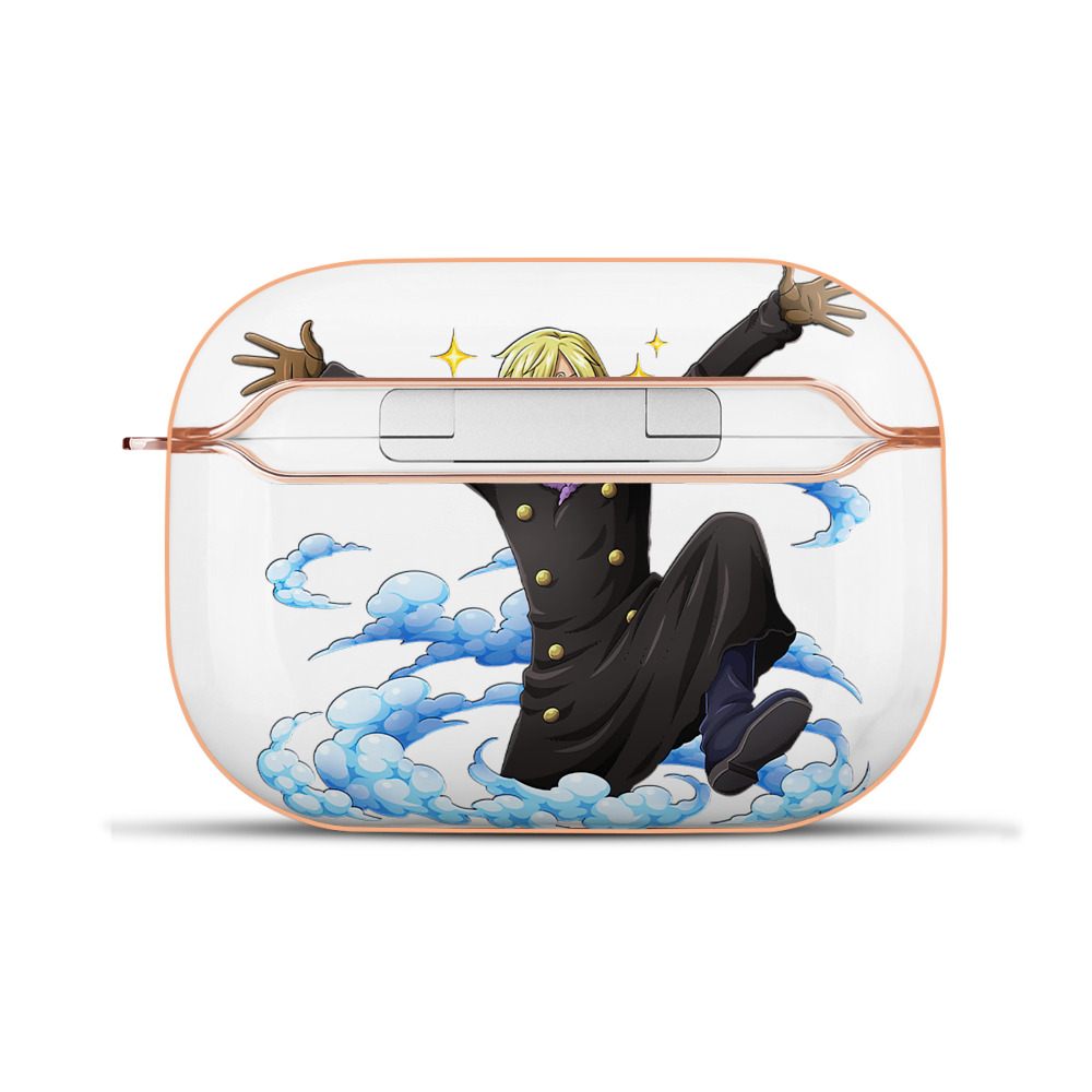 ワンピース サンジ ONE PIECE Sanji 【AirPods Pro用】ハードシェル保護ケース｜耐衝撃・防指紋・カラビナ付き商品仕様