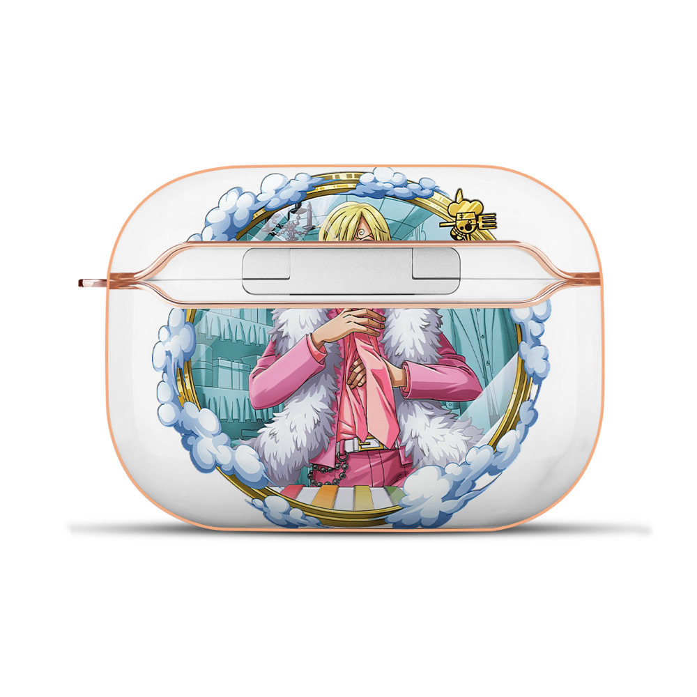 ワンピース サンジ ONE PIECE Sanji 【AirPods Pro用】ハードシェル保護ケース｜耐衝撃・防指紋・カラビナ付き商品仕様