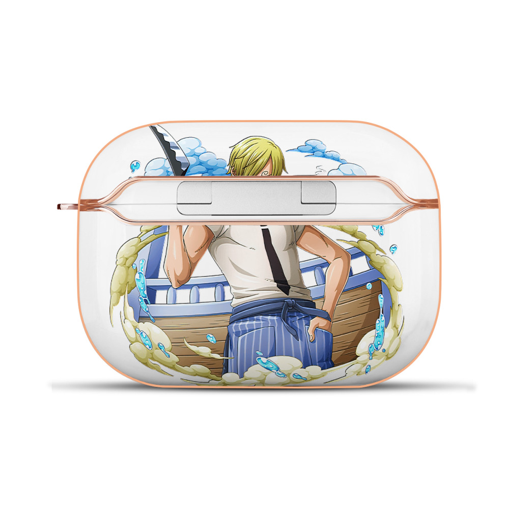 ワンピース サンジ ONE PIECE Sanji 【AirPods Pro用】ハードシェル保護ケース｜耐衝撃・防指紋・カラビナ付き商品仕様