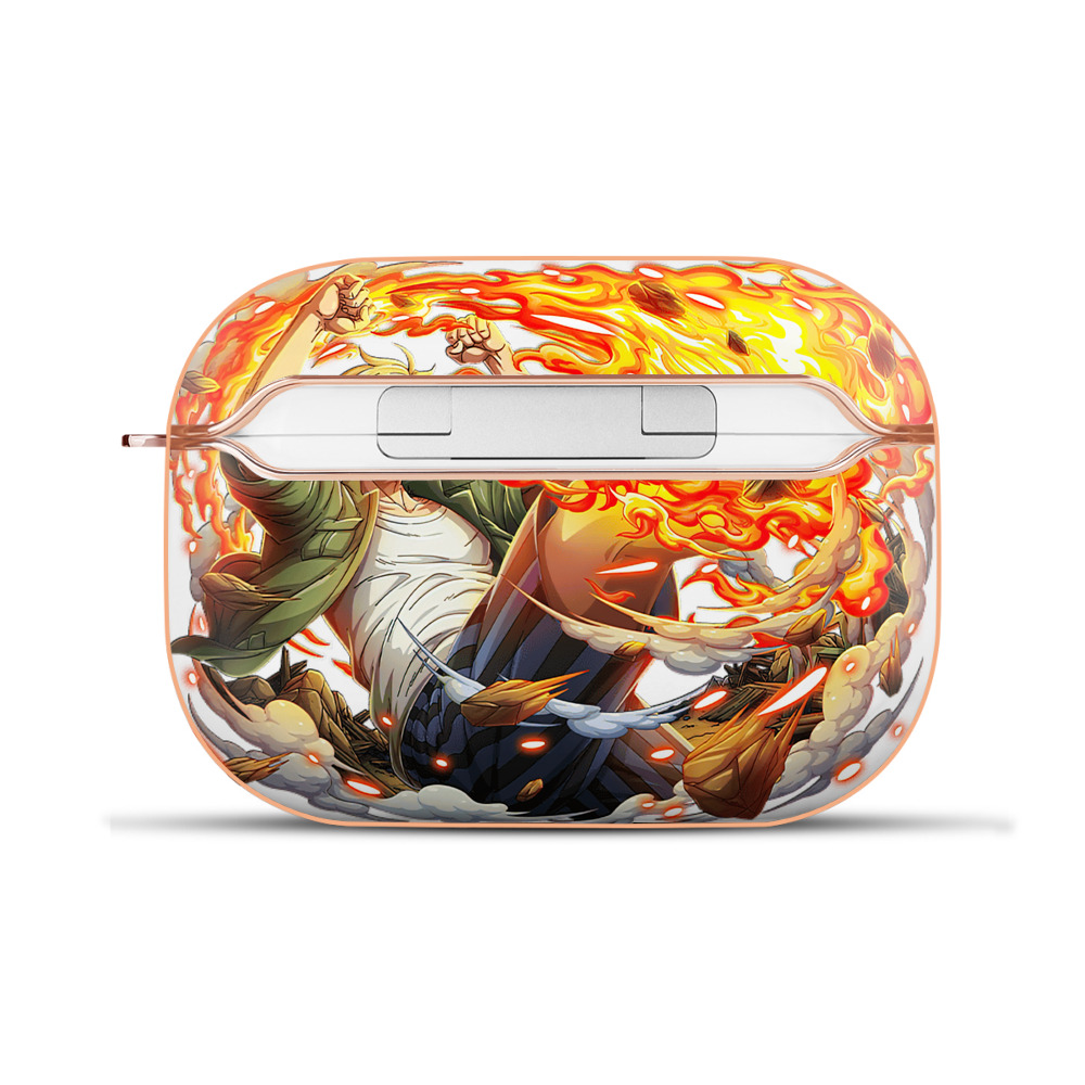 ワンピース サンジ ONE PIECE Sanji 【AirPods Pro用】ハードシェル保護ケース｜耐衝撃・防指紋・カラビナ付き商品仕様