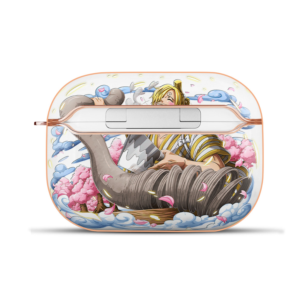 ワンピース サンジ ONE PIECE Sanji 【AirPods Pro用】ハードシェル保護ケース｜耐衝撃・防指紋・カラビナ付き商品仕様
