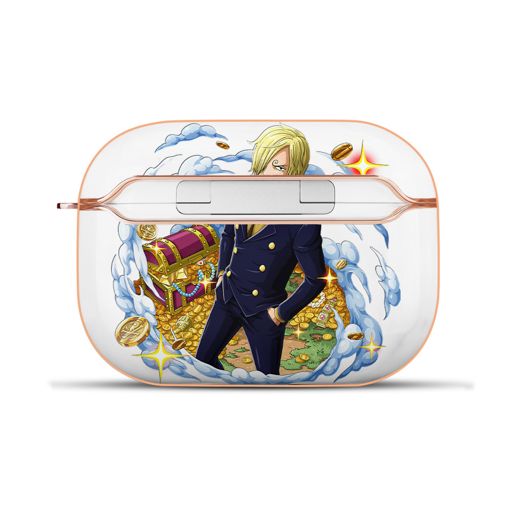 ワンピース サンジ ONE PIECE Sanji 【AirPods Pro用】ハードシェル保護ケース｜耐衝撃・防指紋・カラビナ付き商品仕様