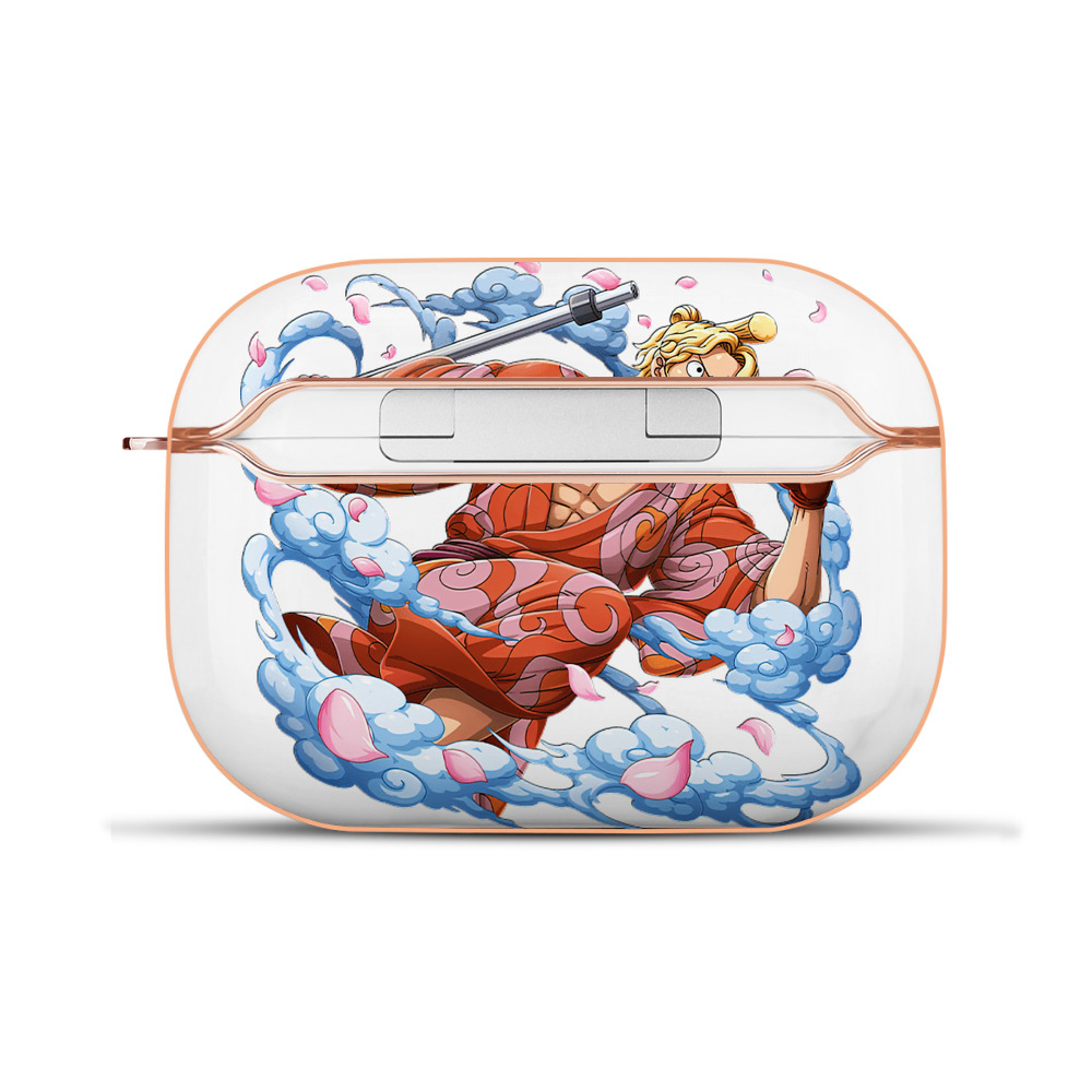 ワンピース サンジ ONE PIECE Sanji 【AirPods Pro用】ハードシェル保護ケース｜耐衝撃・防指紋・カラビナ付き商品仕様