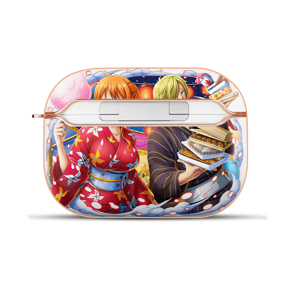 ワンピース サンジ ONE PIECE Sanji 【AirPods Pro用】ハードシェル保護ケース｜耐衝撃・防指紋・カラビナ付き商品仕様