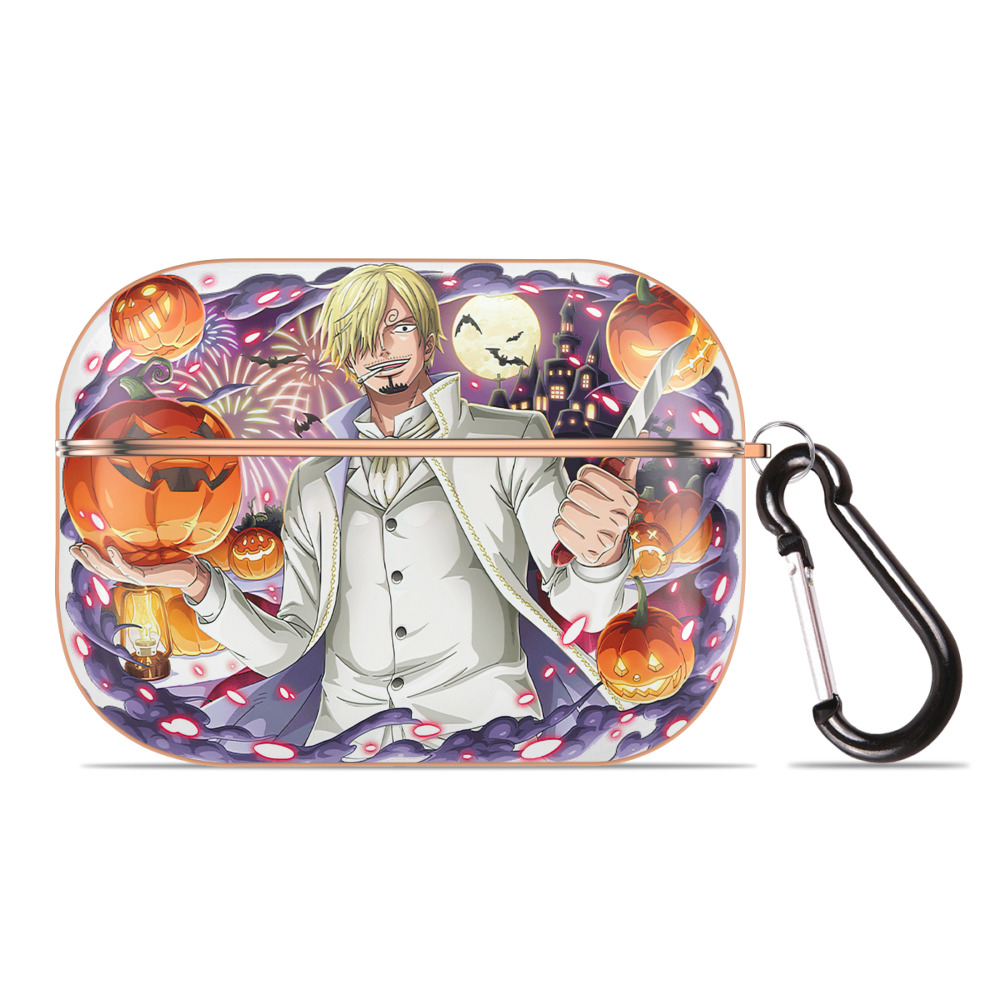 ワンピース サンジ ONE PIECE Sanji 【AirPods Pro用】ハードシェル保護ケース｜耐衝撃・防指紋・カラビナ付き商品仕様