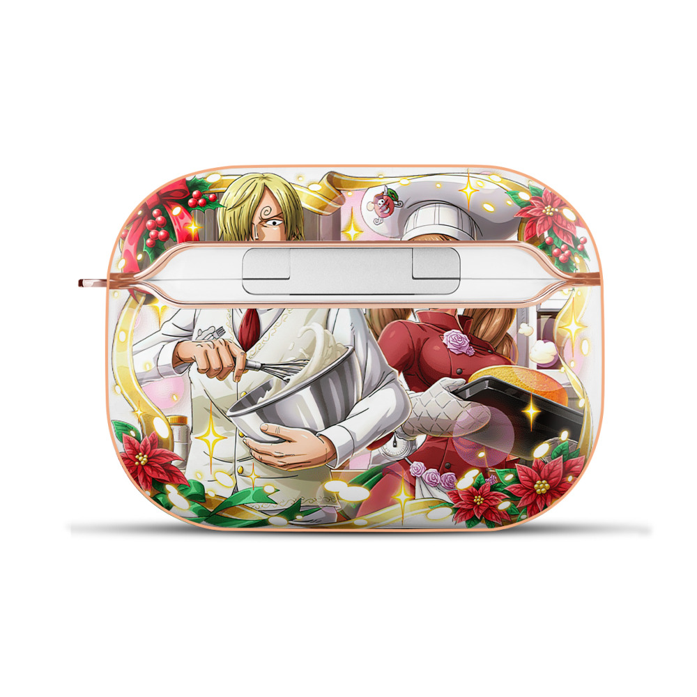 ワンピース サンジ ONE PIECE Sanji 【AirPods Pro用】ハードシェル保護ケース｜耐衝撃・防指紋・カラビナ付き商品仕様