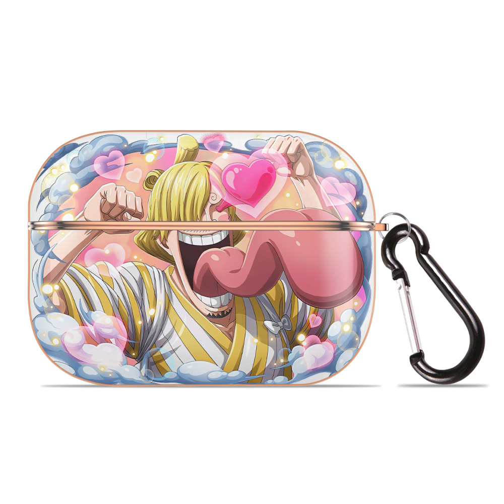 ワンピース サンジ ONE PIECE Sanji 【AirPods Pro用】ハードシェル保護ケース｜耐衝撃・防指紋・カラビナ付き商品仕様