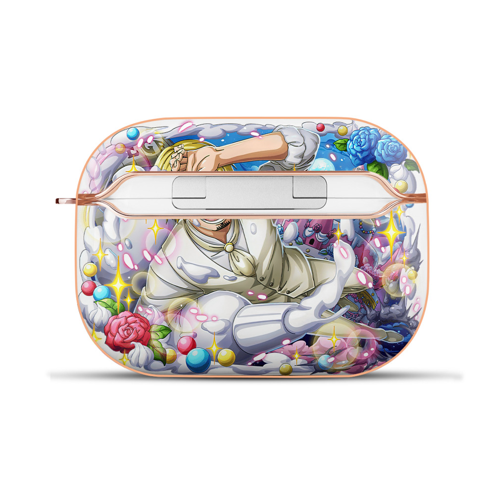 ワンピース サンジ ONE PIECE Sanji 【AirPods Pro用】ハードシェル保護ケース｜耐衝撃・防指紋・カラビナ付き商品仕様
