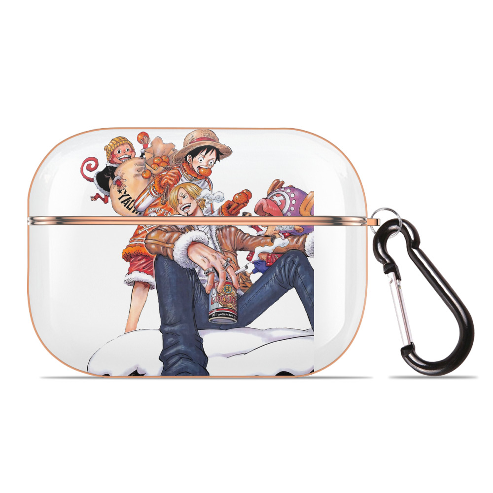ワンピース サンジ ONE PIECE Sanji 【AirPods Pro用】ハードシェル保護ケース｜耐衝撃・防指紋・カラビナ付き商品仕様