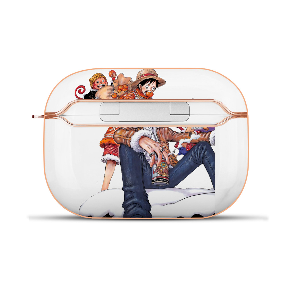 ワンピース サンジ ONE PIECE Sanji 【AirPods Pro用】ハードシェル保護ケース｜耐衝撃・防指紋・カラビナ付き商品仕様