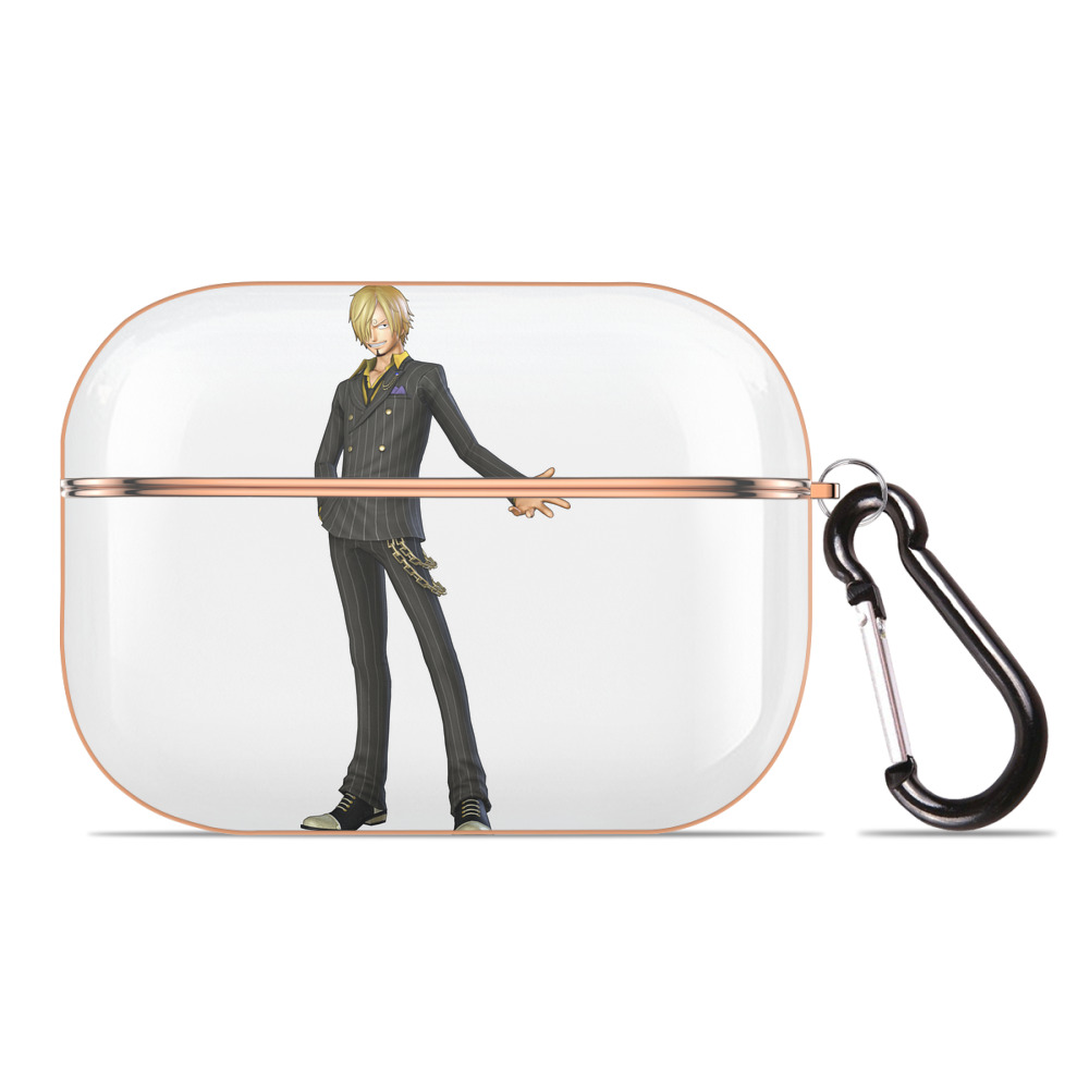 ワンピース サンジ ONE PIECE Sanji 【AirPods Pro用】ハードシェル保護ケース｜耐衝撃・防指紋・カラビナ付き商品仕様