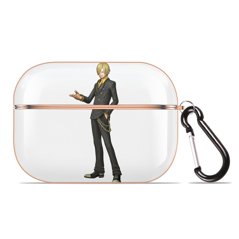 ワンピース サンジ ONE PIECE Sanji 【AirPods Pro用】ハードシェル保護ケース｜耐衝撃・防指紋・カラビナ付き商品仕様