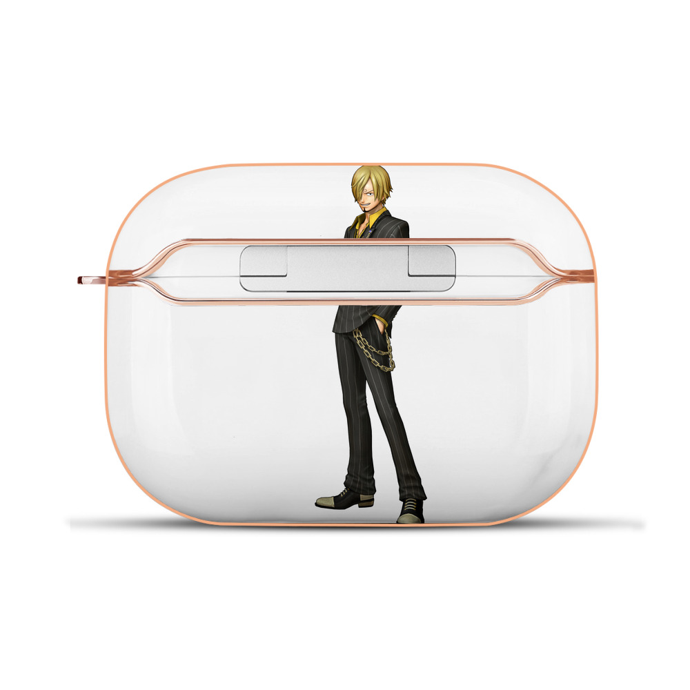 ワンピース サンジ ONE PIECE Sanji 【AirPods Pro用】ハードシェル保護ケース｜耐衝撃・防指紋・カラビナ付き商品仕様