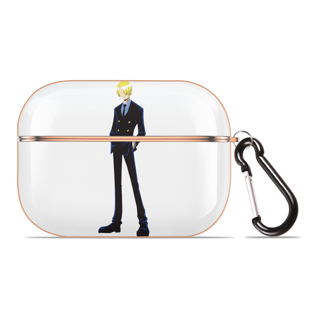 ワンピース サンジ ONE PIECE Sanji 【AirPods Pro用】ハードシェル保護ケース｜耐衝撃・防指紋・カラビナ付き商品仕様