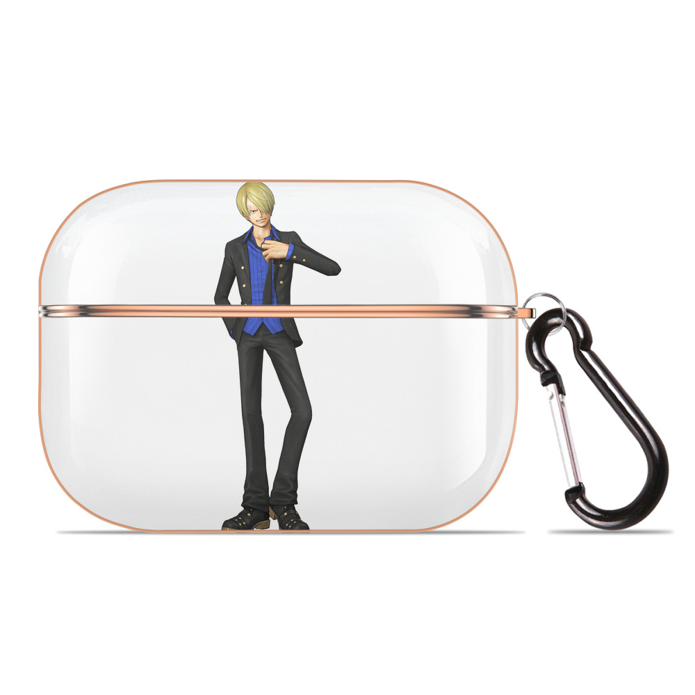 ワンピース サンジ ONE PIECE Sanji 【AirPods Pro用】ハードシェル保護ケース｜耐衝撃・防指紋・カラビナ付き商品仕様