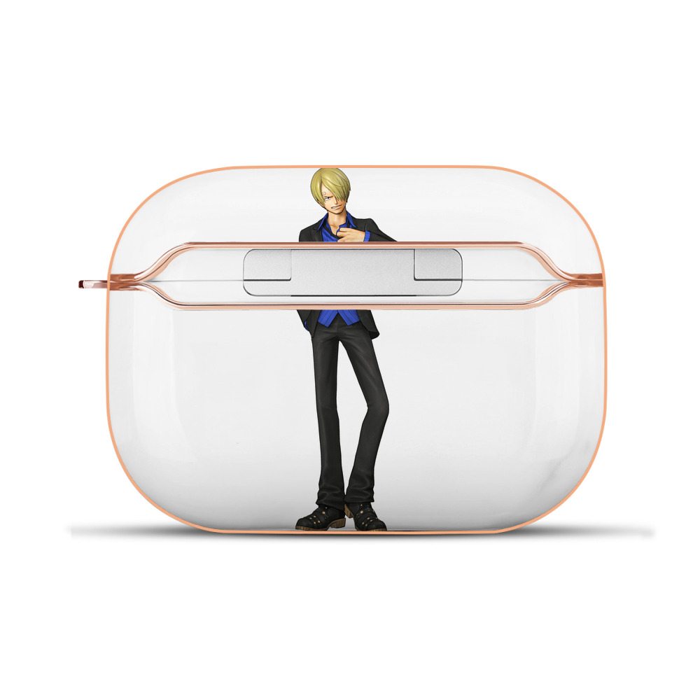 ワンピース サンジ ONE PIECE Sanji 【AirPods Pro用】ハードシェル保護ケース｜耐衝撃・防指紋・カラビナ付き商品仕様