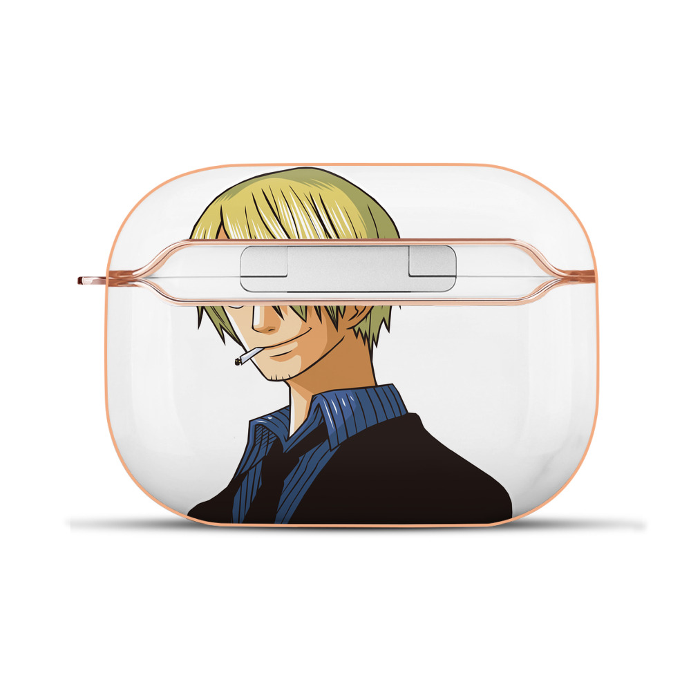 ワンピース サンジ ONE PIECE Sanji 【AirPods Pro用】ハードシェル保護ケース｜耐衝撃・防指紋・カラビナ付き商品仕様
