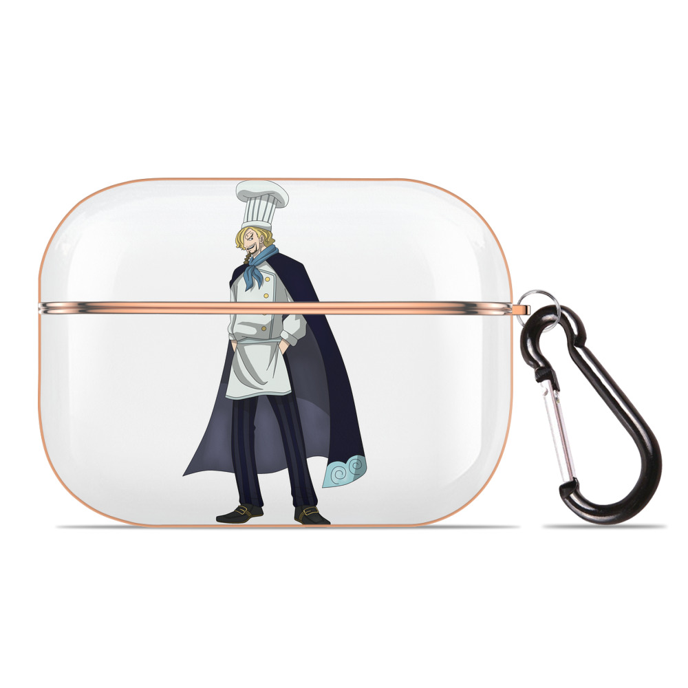 ワンピース サンジ ONE PIECE Sanji 【AirPods Pro用】ハードシェル保護ケース｜耐衝撃・防指紋・カラビナ付き商品仕様