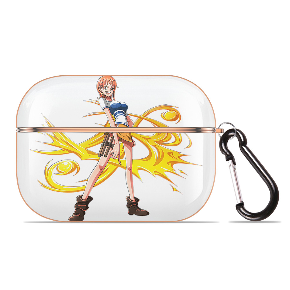ワンピース ナミ ONE PIECE Nami 【AirPods Pro用】ハードシェル保護ケース｜耐衝撃・防指紋・カラビナ付き商品仕様