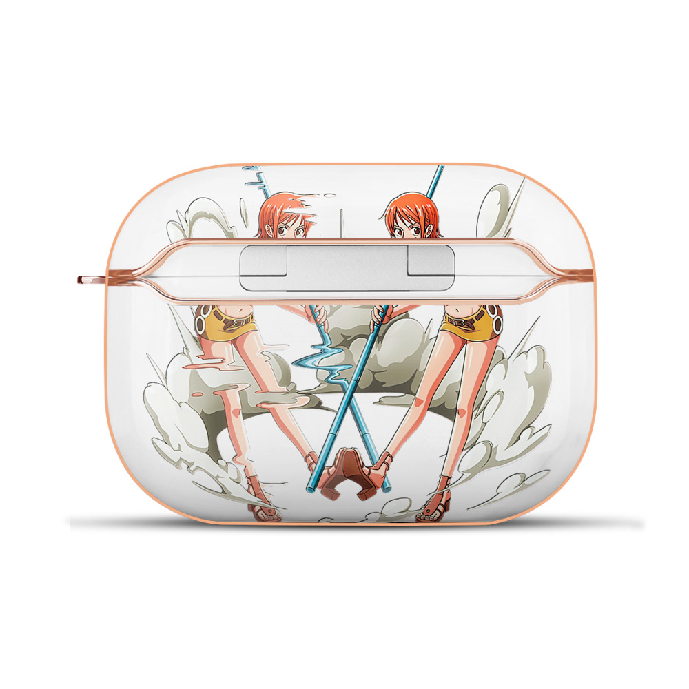 ワンピース ナミ ONE PIECE Nami 【AirPods Pro用】ハードシェル保護ケース｜耐衝撃・防指紋・カラビナ付き商品仕様
