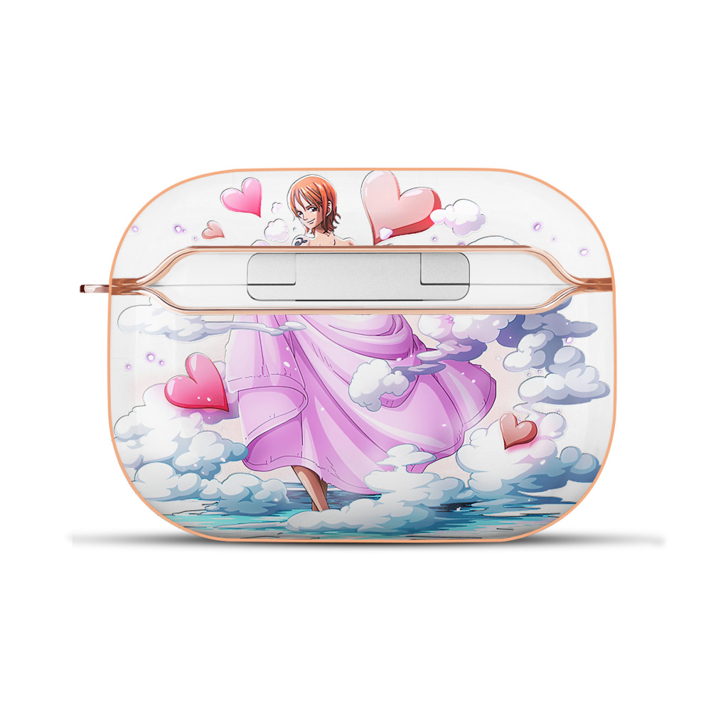 ワンピース ナミ ONE PIECE Nami 【AirPods Pro用】ハードシェル保護ケース｜耐衝撃・防指紋・カラビナ付き商品仕様