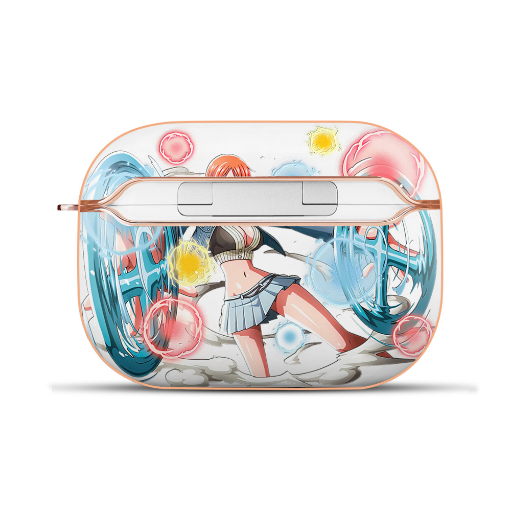 ワンピース ナミ ONE PIECE Nami 【AirPods Pro用】ハードシェル保護ケース｜耐衝撃・防指紋・カラビナ付き商品仕様