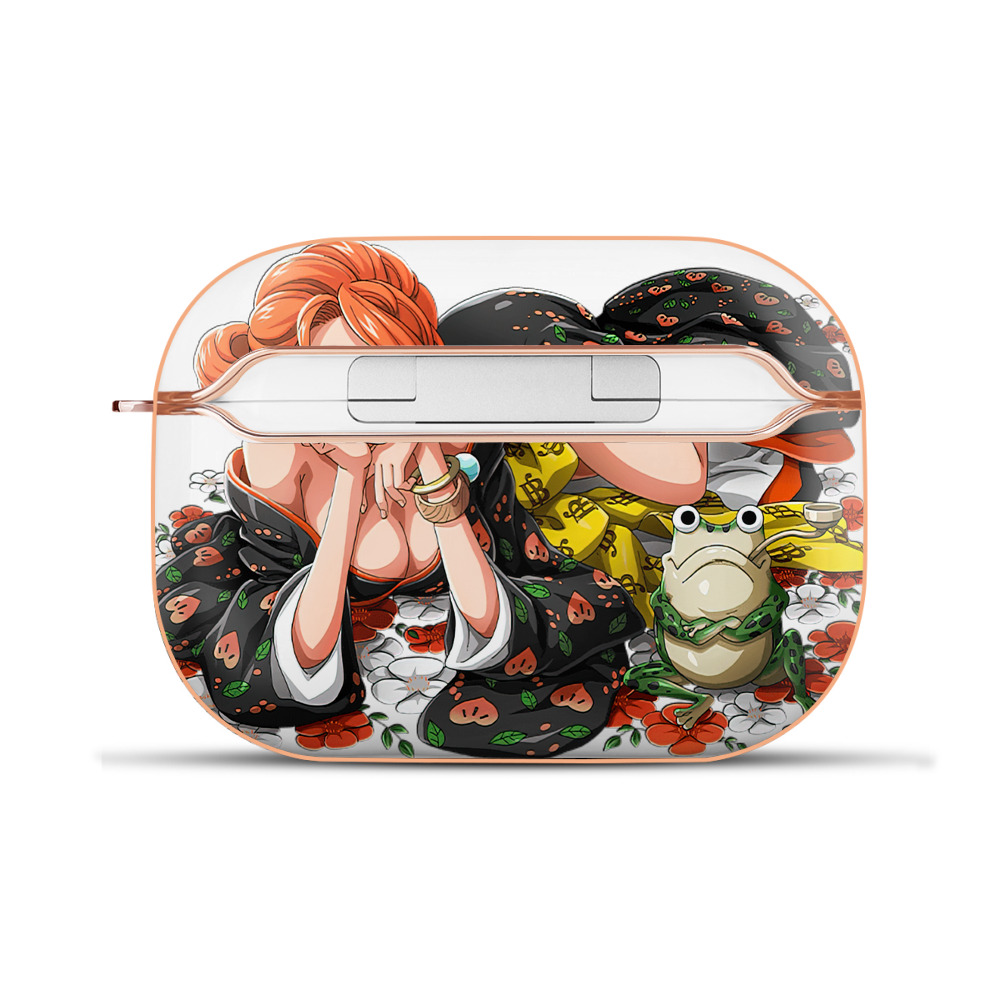 ワンピース ナミ ONE PIECE Nami 【AirPods Pro用】ハードシェル保護ケース｜耐衝撃・防指紋・カラビナ付き商品仕様