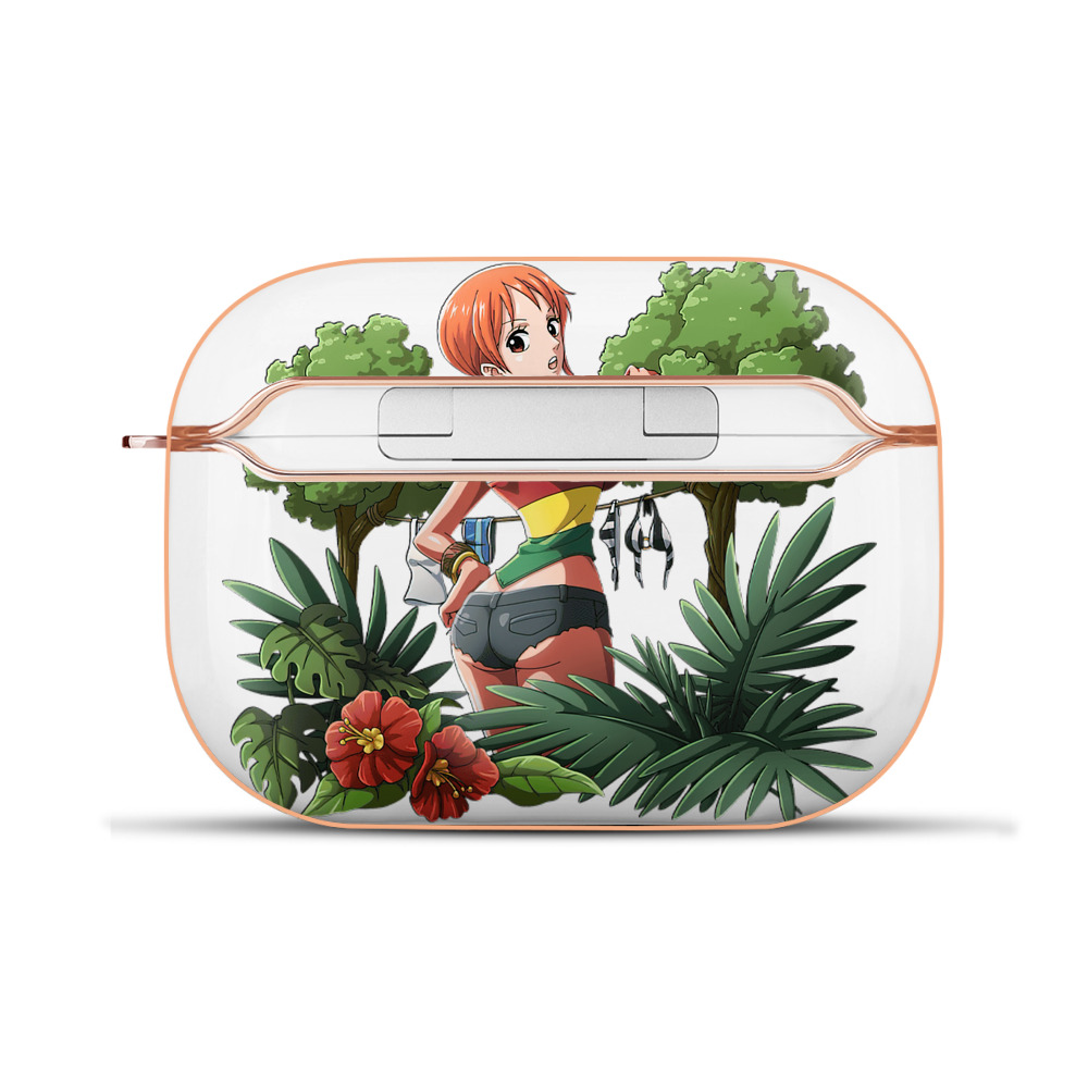 ワンピース ナミ ONE PIECE Nami 【AirPods Pro用】ハードシェル保護ケース｜耐衝撃・防指紋・カラビナ付き商品仕様