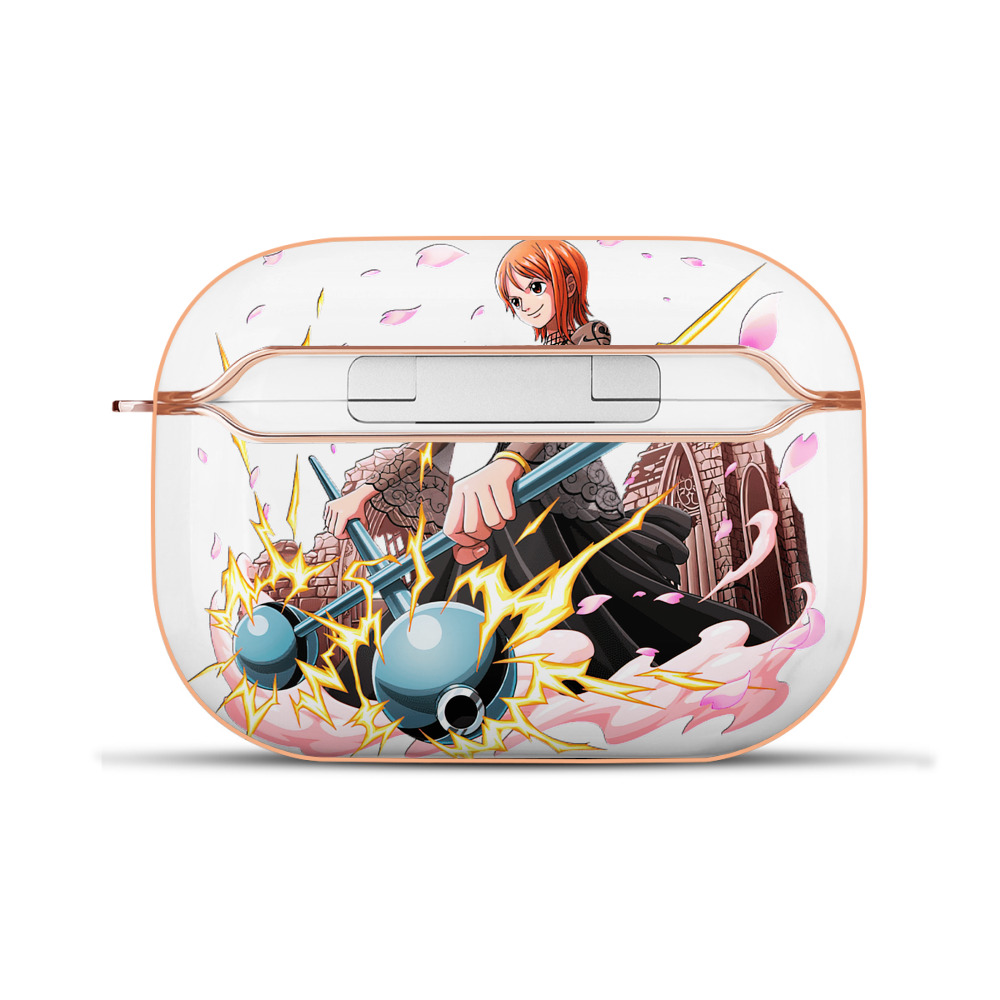 ワンピース ナミ ONE PIECE Nami 【AirPods Pro用】ハードシェル保護ケース｜耐衝撃・防指紋・カラビナ付き商品仕様