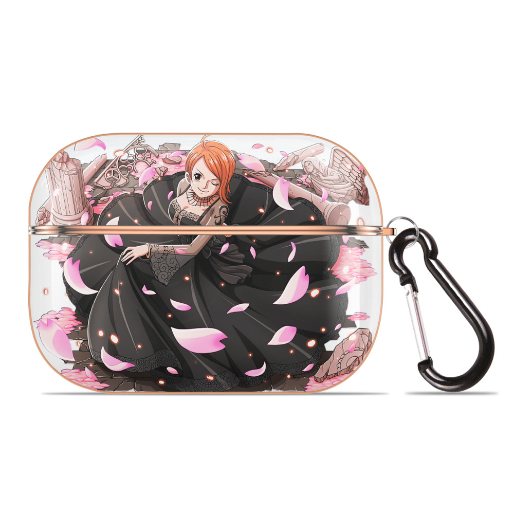 ワンピース ナミ ONE PIECE Nami 【AirPods Pro用】ハードシェル保護ケース｜耐衝撃・防指紋・カラビナ付き商品仕様