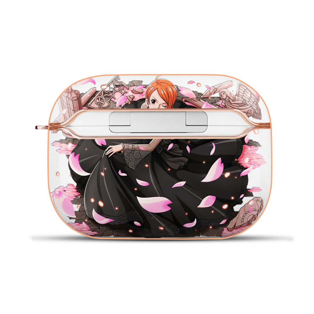 ワンピース ナミ ONE PIECE Nami 【AirPods Pro用】ハードシェル保護ケース｜耐衝撃・防指紋・カラビナ付き商品仕様
