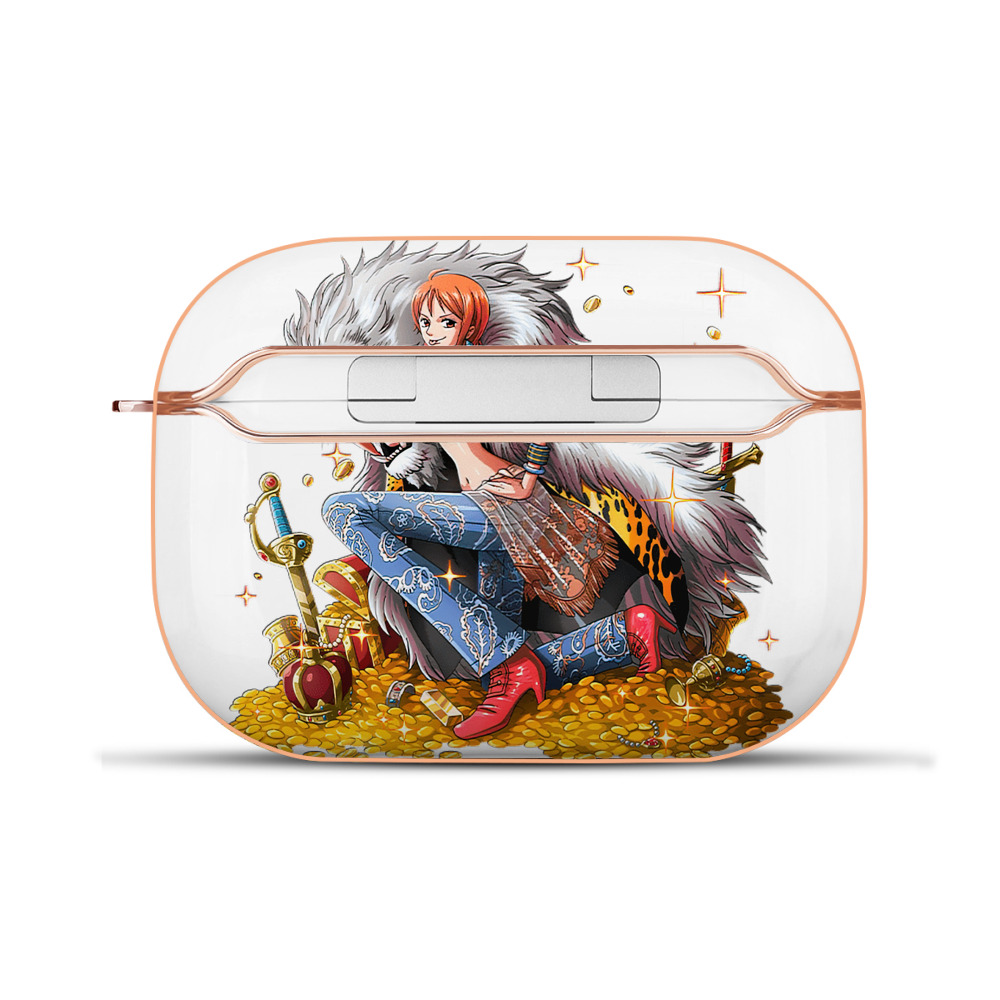 ワンピース ナミ ONE PIECE Nami 【AirPods Pro用】ハードシェル保護ケース｜耐衝撃・防指紋・カラビナ付き商品仕様