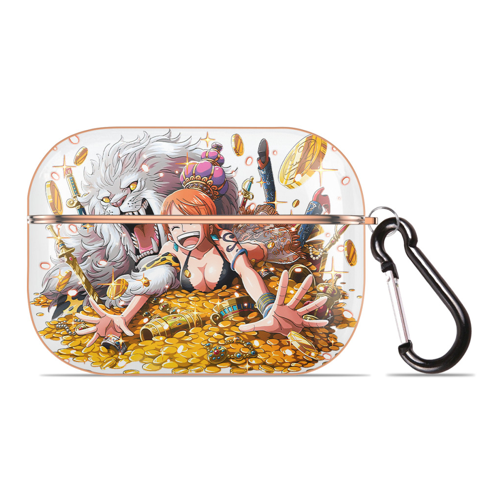 ワンピース ナミ ONE PIECE Nami 【AirPods Pro用】ハードシェル保護ケース｜耐衝撃・防指紋・カラビナ付き商品仕様