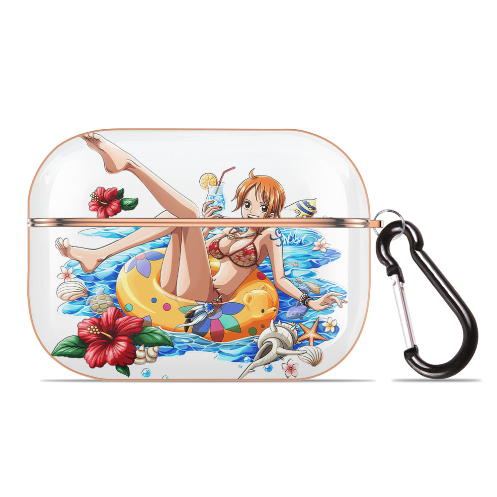 ワンピース ナミ ONE PIECE Nami 【AirPods Pro用】ハードシェル保護ケース｜耐衝撃・防指紋・カラビナ付き商品仕様