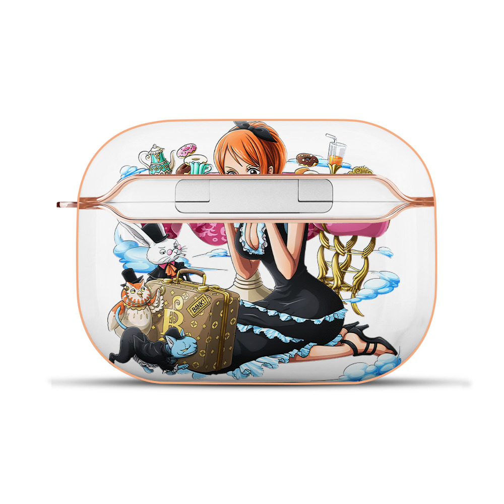 ワンピース ナミ ONE PIECE Nami 【AirPods Pro用】ハードシェル保護ケース｜耐衝撃・防指紋・カラビナ付き商品仕様