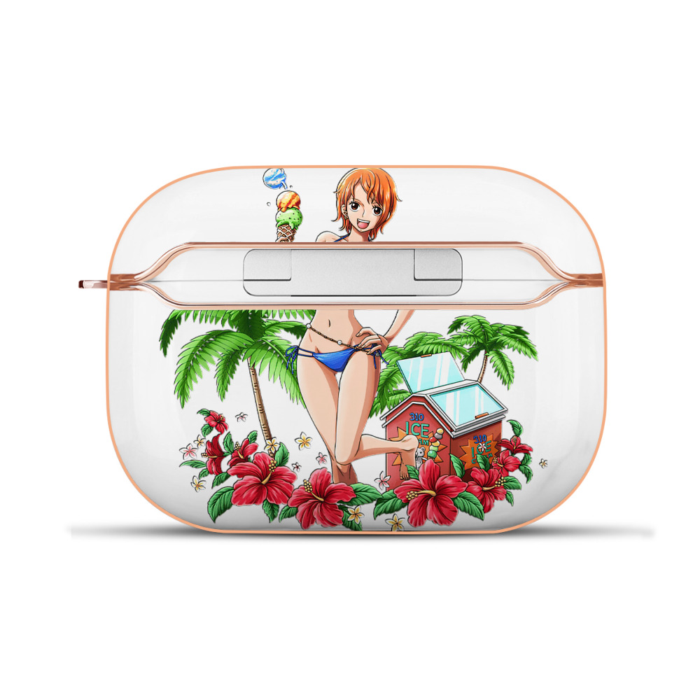 ワンピース ナミ ONE PIECE Nami 【AirPods Pro用】ハードシェル保護ケース｜耐衝撃・防指紋・カラビナ付き商品仕様