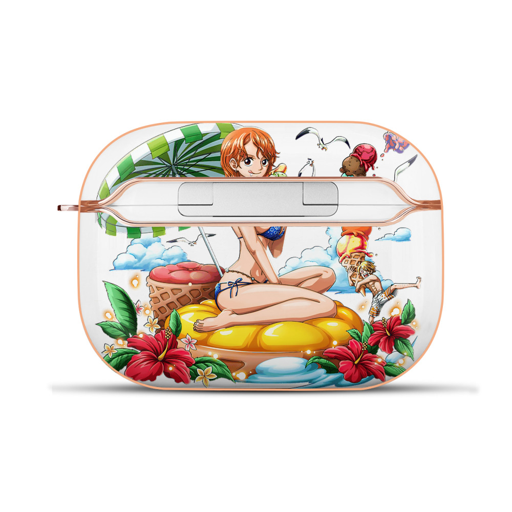 ワンピース ナミ ONE PIECE Nami 【AirPods Pro用】ハードシェル保護ケース｜耐衝撃・防指紋・カラビナ付き商品仕様